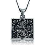 KENPAZAR 925 Ayar Gümüş Nazar Duası Kadın Gümüş Kolye