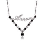 KENPAZAR 925 Ayar Gümüş Çiçek Annem Kadın Gümüş Kolye