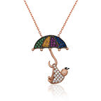 KENPAZAR 925 Ayar Gümüş Doğan Bebek Gümüş Kolye