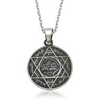 KENPAZAR ​Gümüş Süleyman Mührü Kolye