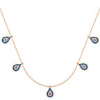 KENPAZAR 925 Ayar Gümüş Nazarlı Şans Kadın Gümüş Kolye