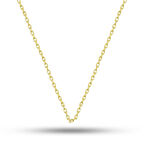 KENPAZAR Gümüş Gold 0.30 Mikron 45 Cm Forse Kadın Zincir