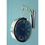 KENPAZAR Duvara Asmalı İstasyon Saati Alk1592 Dekoratif Hediyelik