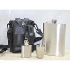 KENPAZAR Deri Kılıflı Matara Seti