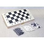 KENPAZAR Ahşap Kutulu Satranç ve Tavla Seti