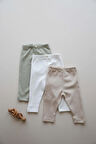 3lü Penye Bebek Tayt Model 3