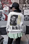 Tasarım The Weeknd Baskılı Unisex Oversize Rapper Şarkıcı Sweatshirt
