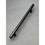 KOLDOOR Helen Mat Siyah Tv Ünitesi Vestiyer Yatak Odası Mutfak Dolap Çekmece Kulpu 128 Mm 10 Adet