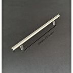 Helen Paslanmz İnox Tv Ünitesi Vestiyer Yatak Odası Mutfak Dolap Çekmece Kulpu 224 Mm 1 Adet