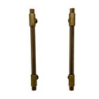 Handles Kulp Mobilya Dolap Mutfak Çekmece Kulpu 158 Mat Antik Sarı 192 Mm ( 19,2 Cm ) 5 Adet