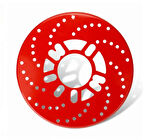 Kampana Sacı Disk Fırfırı Kırmızı 2 Adet