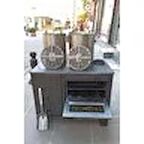 Özçancı Kovalı Fırınlı Önden Delikli Kömür Odun Maşinga ve Kuzine Modeli