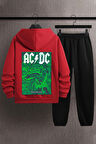 Uyguntarz Unisex AcDc Baskılı Eşofman Takımı