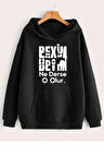 Uyguntarz Beyim Ne Derse O Olur Katlamalı Sweatshirt