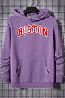 Uyguntarz Unisex Boston Baskılı Sweatshirt