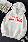 Uyguntarz Unisex Chiago Baskılı Sweatshirt