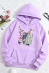 Uyguntarz Unisex Flowers Baskılı Sweatshirt