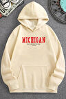 Uyguntarz Unisex Michigan Baskılı Sweatshirt