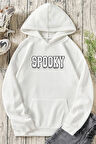 Uyguntarz Unisex Spooky Baskılı Sweatshirt