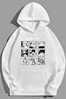 Uyguntarz Unisex Ken Kaneki Baskılı Sweatshirt