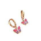 Gümüş Kelebek Küpe