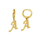 Harfli Halka Küpe KP036