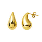 Damla Model 14 Ayar Altın Küpe KP068