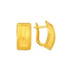 22 Ayar Altın 3 Sıra Trabzon Hasır Küpe