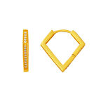 Harem Altın Üçgen 14 Ayar Altın Halka Küpe KP095