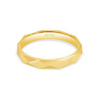 Keops Piramit Vintage Altın Alyans Kadın Modeli