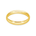 Klasik 4mm. Bombeli Kadın Alyans