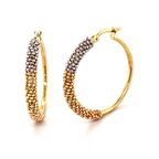 Yarım Dorikalı Altın Küpe 14 Ayar