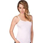 3 Adet Berrak 2016 -2036 Kadın Ribana İp Askılı Renkli Atlet %100 Pamuk