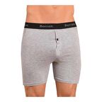 BERRAK 1059 Likralı Düğmeli Erkek Boxer 3'Lü 