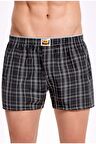 İlke Erkek Poplin  Boxer 002 - 6 Adet