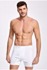İlke Erkek Paçalı Boxer Külot Pamuklu 117 -6 Adet