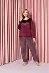 Sude Kadın Kışlık Kadife Pijama Takımı K200/812 - 1 Adet