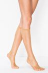 Penti Kadın Fit İnce Parlak Burunsuz Diz Altı 15 Den Pantolon Çorabı - 12 Adet