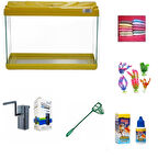 Kanki Pet 30 Cm Akvaryum Hazır Set 3018 Sarı