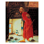 Canvas Kaplumbağa Terbiyecisi Sayılarla Boyama Seti  Kasnaklı 40 x 50 cm