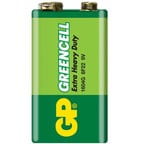 GP 9V 1604AU-5TR1 Greencell ALKALIN 9 VOLT TEKLİ PİL (6LF22/6LR61/6LP3146/MN1604)