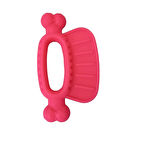 Plastik Eğitim Tutmalı Kemik 18 Cm Pembe