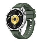 Samsung Galaxy Watch 46mm / Galaxy Watch 3 45mm / Gear S3 Uyumlu Kolay Tak-Çıkar Spor Silikon Kordon