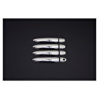 Askrom Renault Kangoo Krom Kapı Kolu 2008 Üzeri 4 Kapı Paslanmaz Çelik