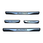 Elantra Kapı Eşiği New Krom Kapı Eşiği 4 Parça Paslanmaz Çelik