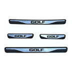 Golf 7 Kapı Eşiği 2013-2019 New Krom Kapı Eşiği 4 Parça Paslanmaz Çelik