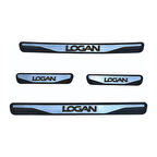 Logan Mcw Kapı Eşiği 2013 ve Üzeri Kapı Eşiği New Krom Kapı Eşiği 4 Parça Paslanmaz Çelik