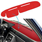 Renault Broadway R9 /11 Spring Fairway Flash Kırmızı Torpido Koruma Halısı Örtüsü | 1981-1999 I 