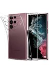 Newface Samsung Galaxy S22 Ultra Kılıf Lüx Şeffaf Silikon