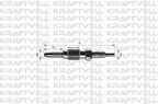 Kraftvoll 05030010 Kızdırma Bujisi 11V Doblo 1.9D (Turbo Suz) 46751764